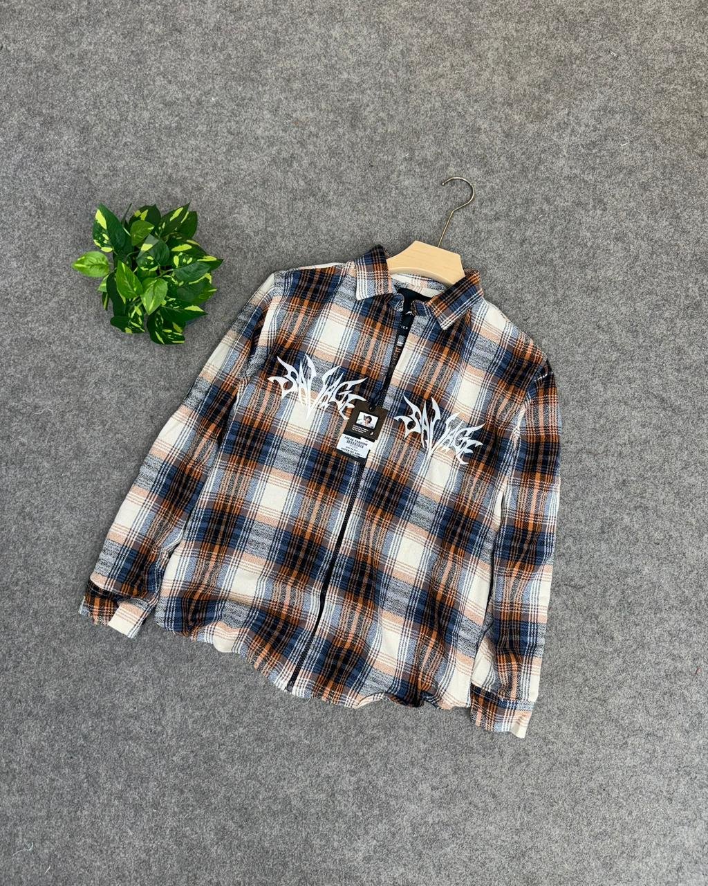 Baggy Zipper Shirt